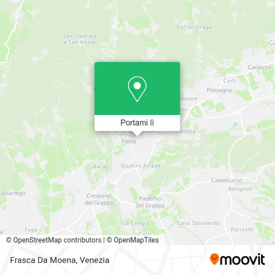 Mappa Frasca Da Moena