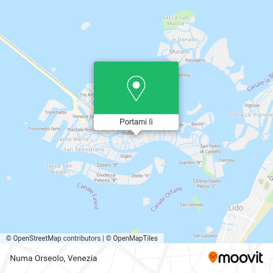 Mappa Numa Orseolo