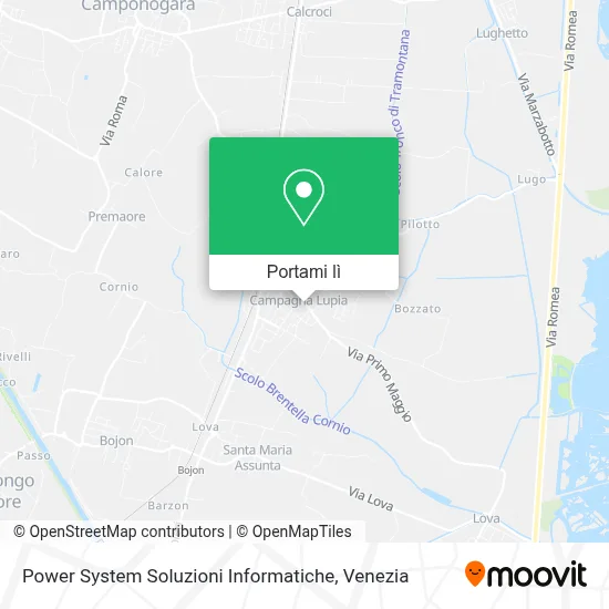 Mappa Power System Soluzioni Informatiche