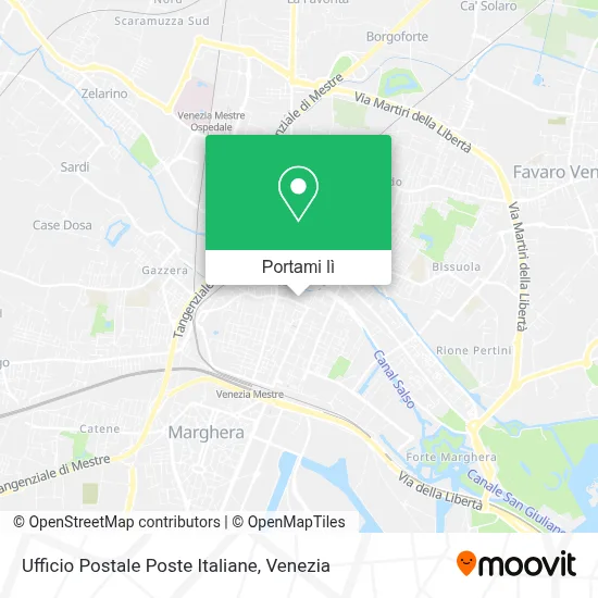 Mappa Ufficio Postale Poste Italiane