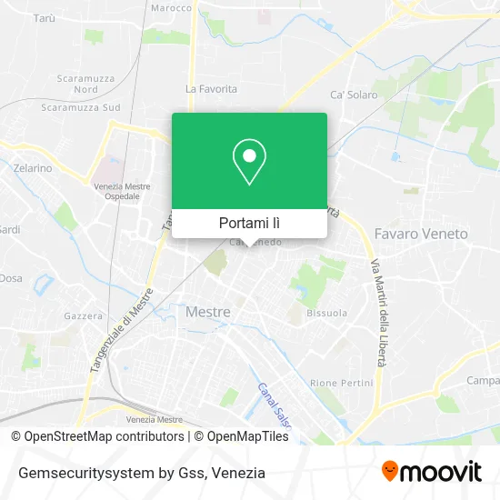 Mappa Gemsecuritysystem by Gss