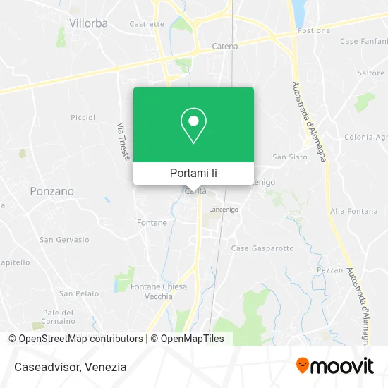 Mappa Caseadvisor