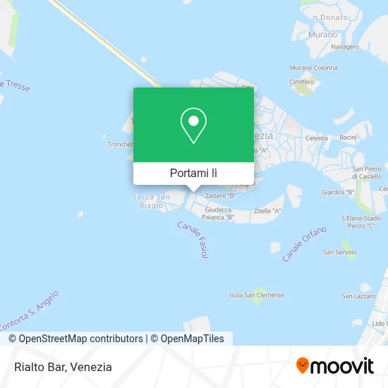 Mappa Rialto Bar
