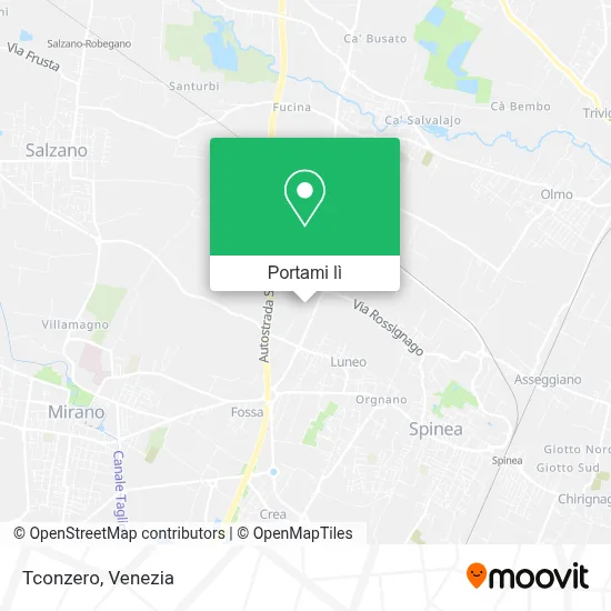 Mappa Tconzero