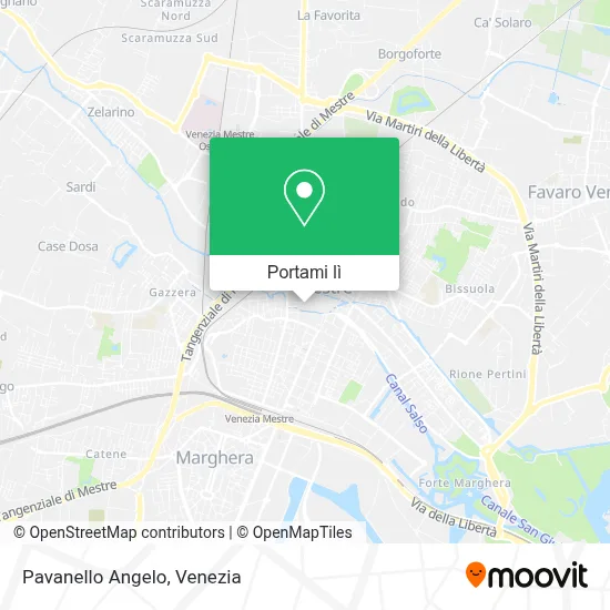 Mappa Pavanello Angelo