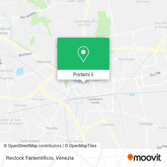 Mappa Reclock Fanientificio