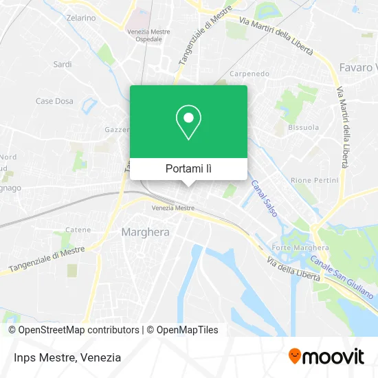 Mappa Inps Mestre