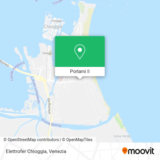 Mappa Elettrofer Chioggia