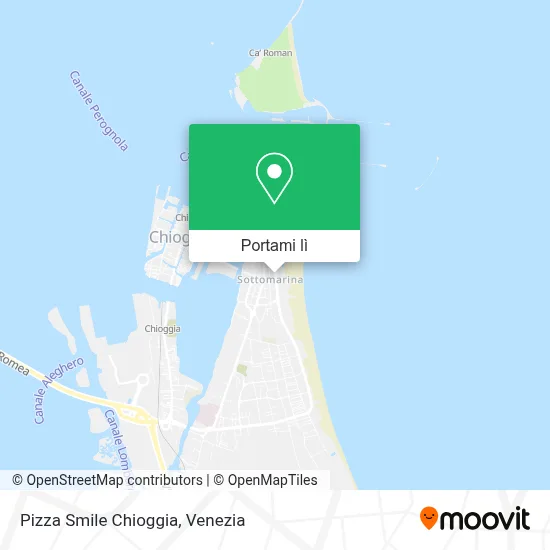 Mappa Pizza Smile Chioggia