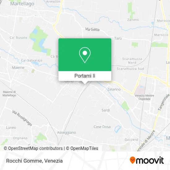Mappa Rocchi Gomme