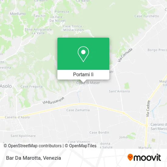 Mappa Bar Da Marotta