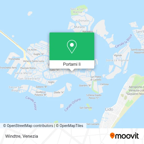 Mappa Windtre