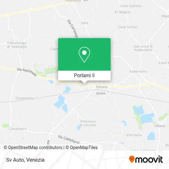Mappa Sv Auto