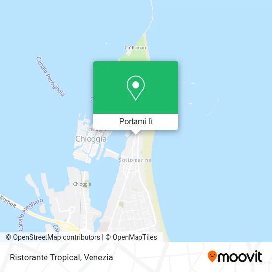 Mappa Ristorante Tropical