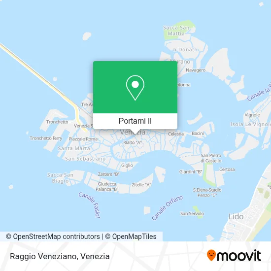 Mappa Raggio Veneziano