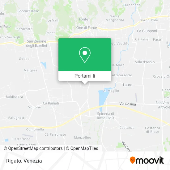 Mappa Rigato