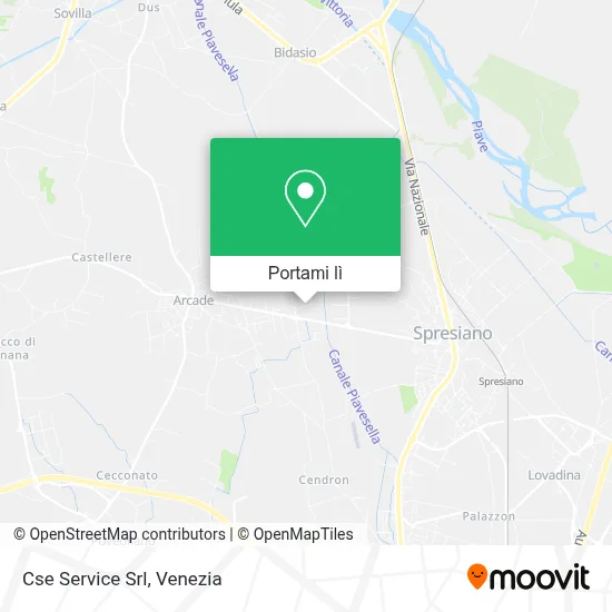 Mappa Cse Service Srl