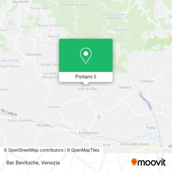 Mappa Bar Bevituche