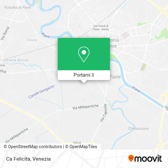 Mappa Ca Felicita