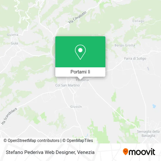 Mappa Stefano Pederiva Web Designer