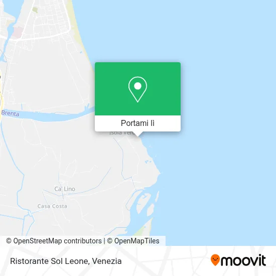 Mappa Ristorante Sol Leone