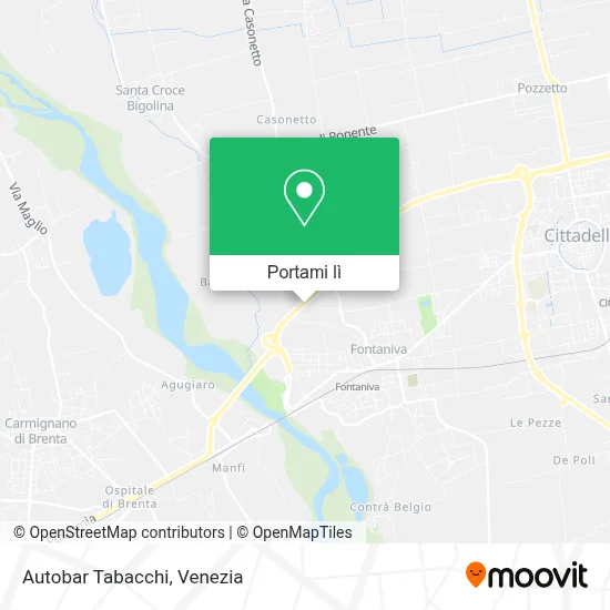 Mappa Autobar Tabacchi
