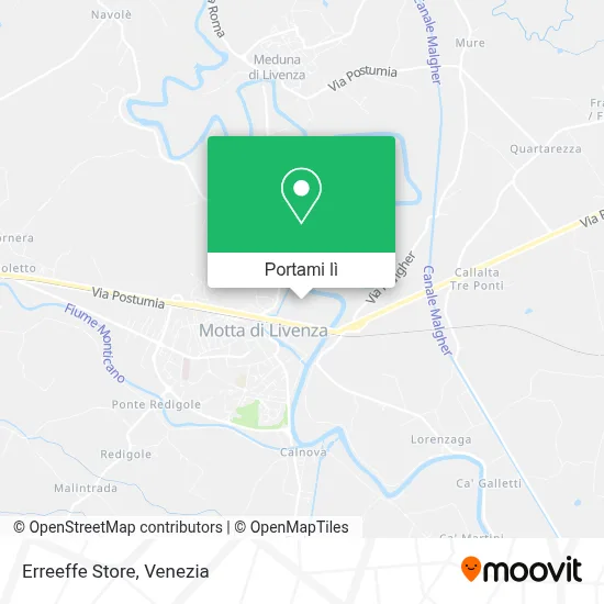 Mappa Erreeffe Store