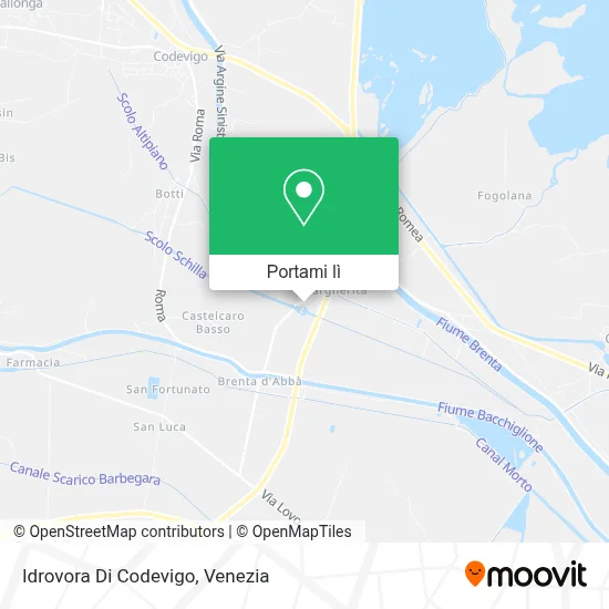 Mappa Idrovora Di Codevigo