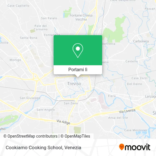 Mappa Cookiamo Cooking School