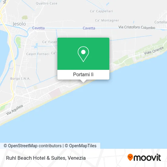 Mappa Ruhl Beach Hotel & Suites