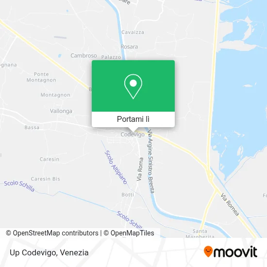 Mappa Up Codevigo