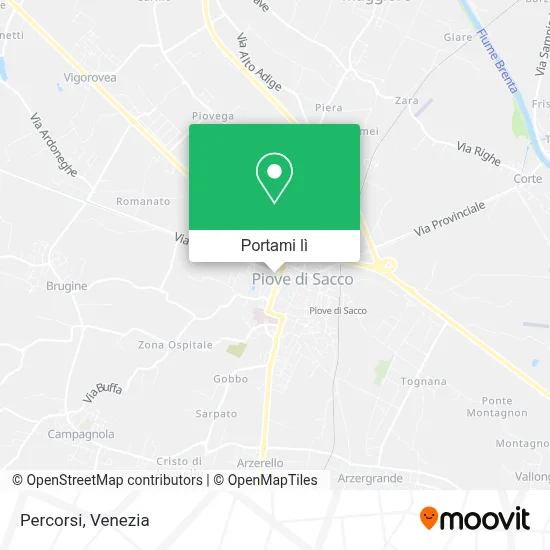 Mappa Percorsi