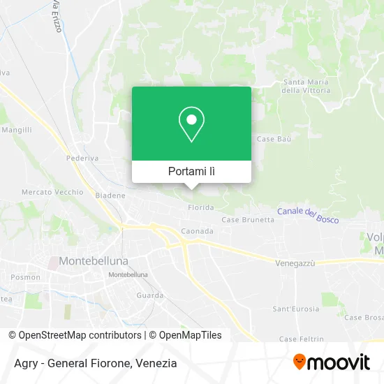 Mappa Agry - General Fiorone