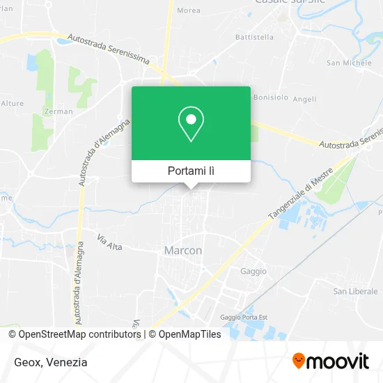Mappa Geox