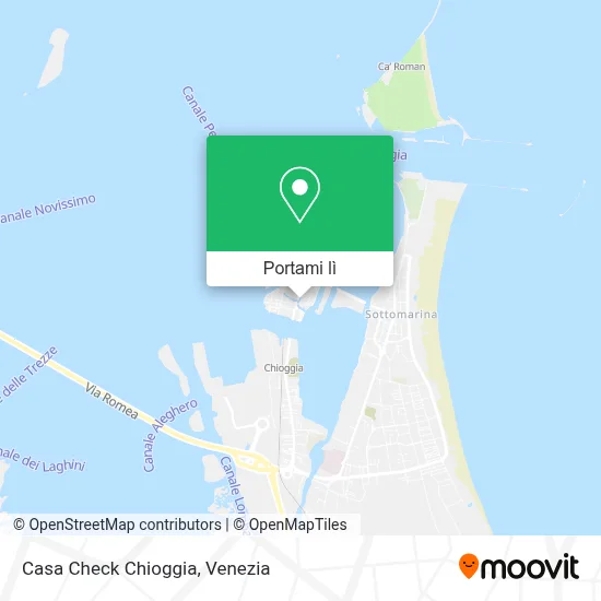 Mappa Casa Check Chioggia