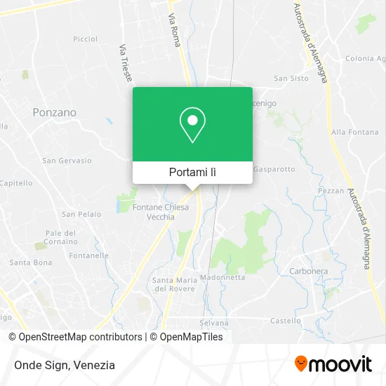 Mappa Onde Sign