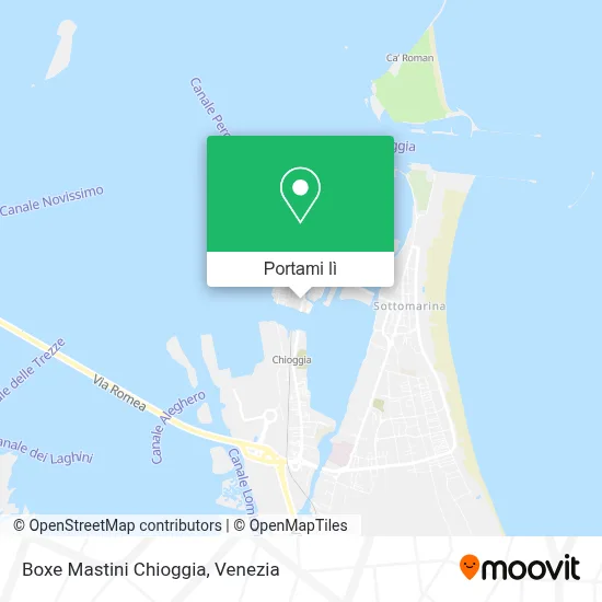 Mappa Boxe Mastini Chioggia