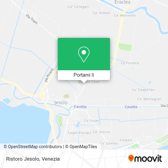 Mappa Ristoro Jesolo