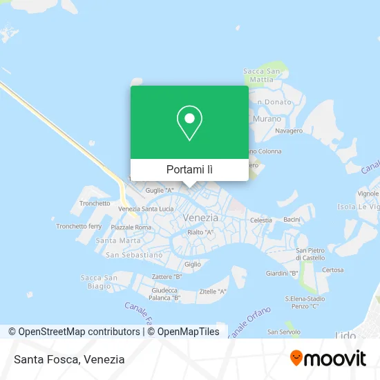 Mappa Santa Fosca