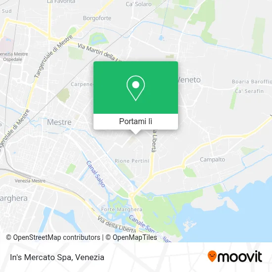 Mappa In's Mercato Spa