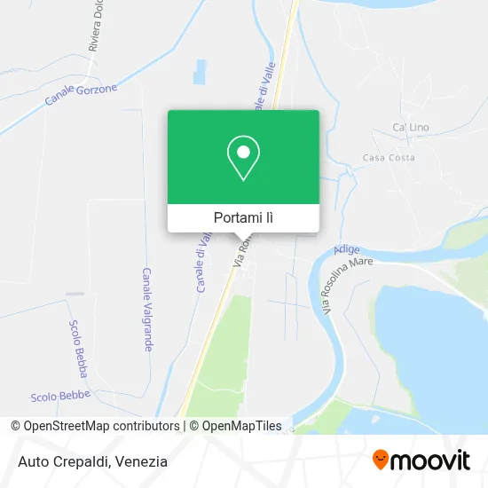 Mappa Auto Crepaldi