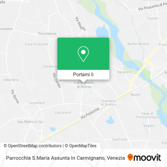 Mappa Parrocchia S.Maria Assunta In Carmignano