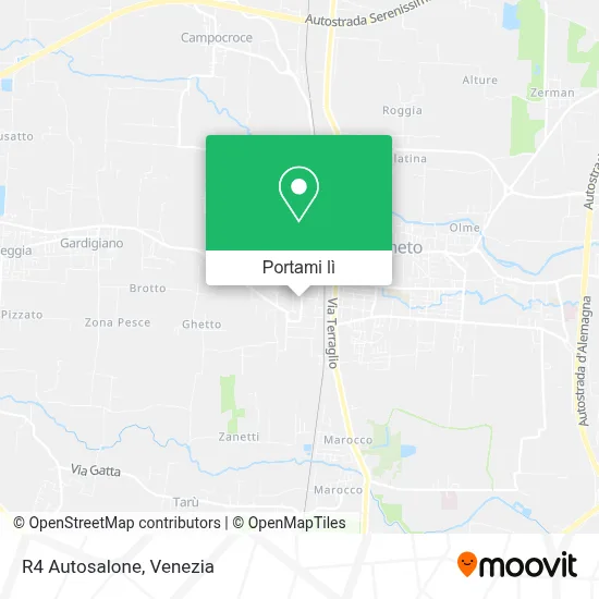 Mappa R4 Autosalone