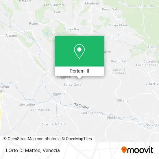 Mappa L'Orto Di Matteo