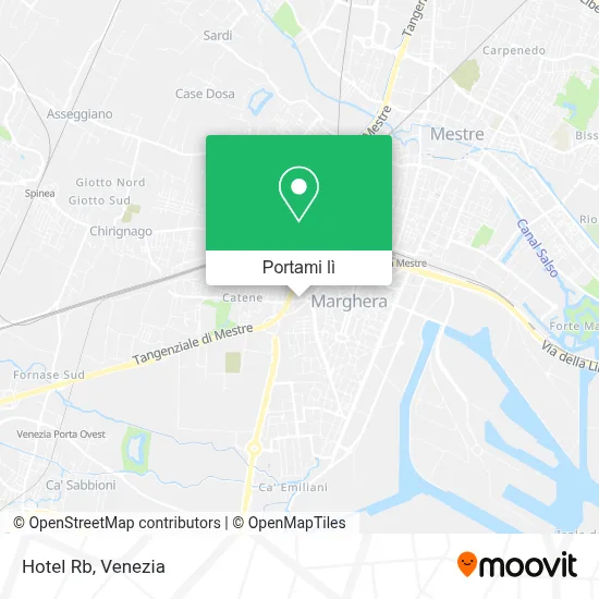 Mappa Hotel Rb