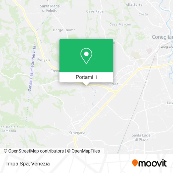 Mappa Impa Spa