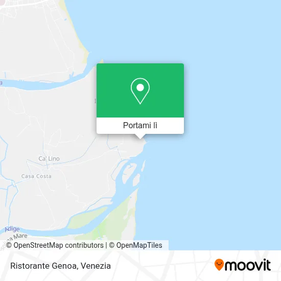 Mappa Ristorante Genoa