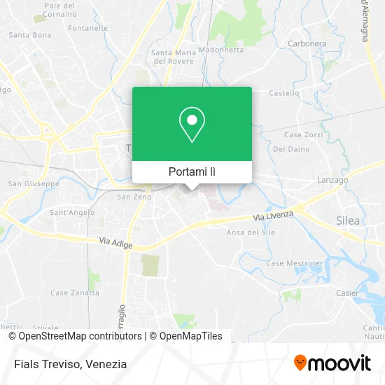 Mappa Fials Treviso
