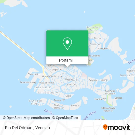 Mappa Rio Del Orimani