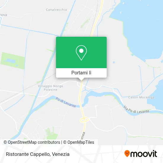 Mappa Ristorante Cappello